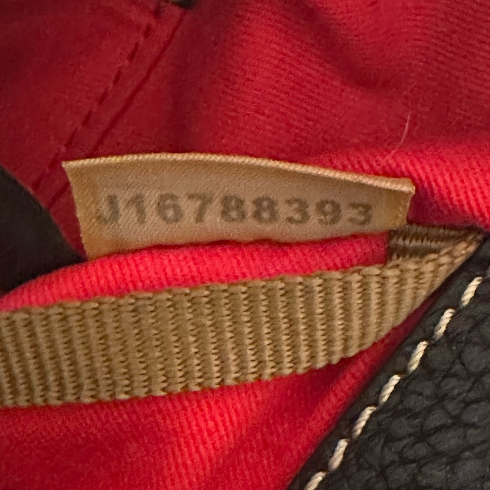 Dooney & Bourke Black and Red Leather Bag - Picture 4 of 8